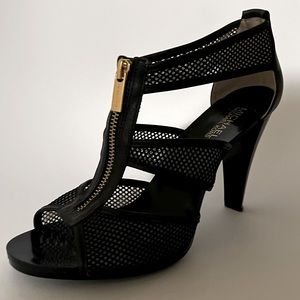 Michael Kors High Heels with Zipper Detail